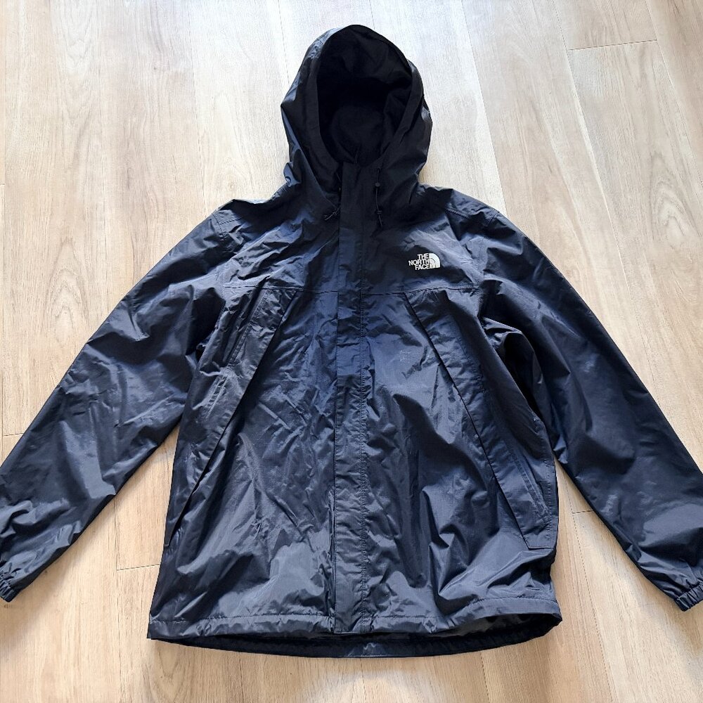 The North Face Antora Waterproof Shell Jacket Size XL in Black